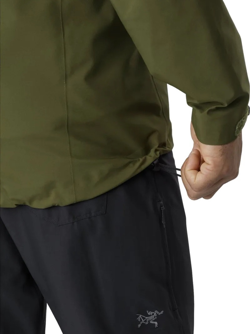 Arc'teryx Zeta AR Gore‑Tex Jacket-Men’s XL in Olive Green - Picture 14 of 16